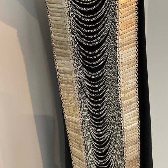 ALL SAINTS Hand-Embellished Top, Size 2 - Picture 6 of 7